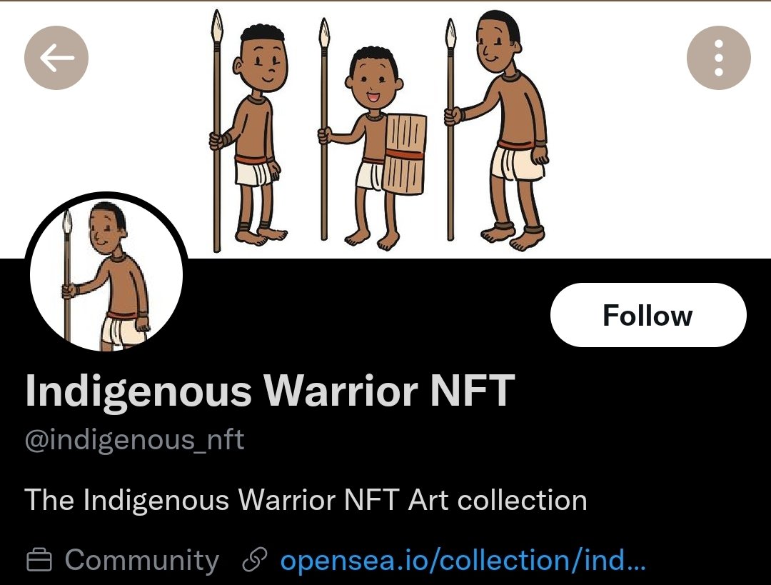 Afro Warrior NFT tweet media