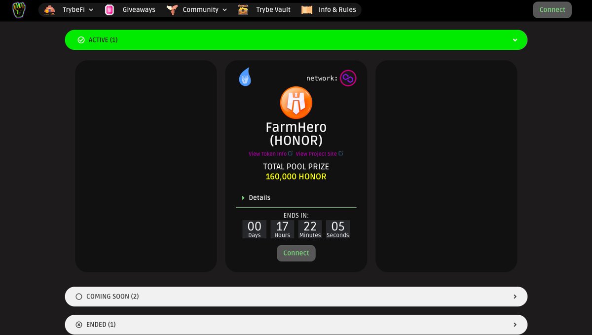 PeyotesNFT's tweet photo. Less than 24 hours left to join #FarmHero (HONOR) #TRYBE DROP ⌛️

Join now at https://t.co/Zd6MMGfXhW to receive your share of the pool 🪙

You must own at least 1 #PEYOTES in your wallet to sign in

@FarmHeroIO #HONOR #Airdrop https://t.co/bgfesI90PW