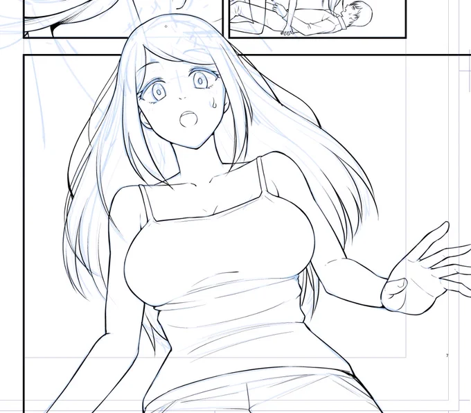 お胸が大きなキャラ難しいよね 
