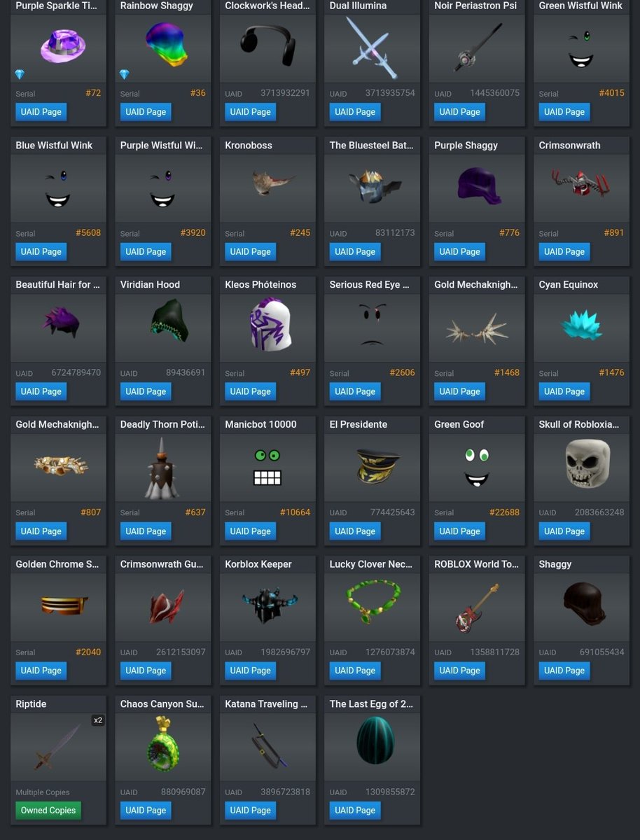 RobloxTraderHub's tweet photo. User 'murda4life' cash/comped out of 8.7m+.
https://t.co/J9icl9HeHQ https://t.co/Tf66COeUkV