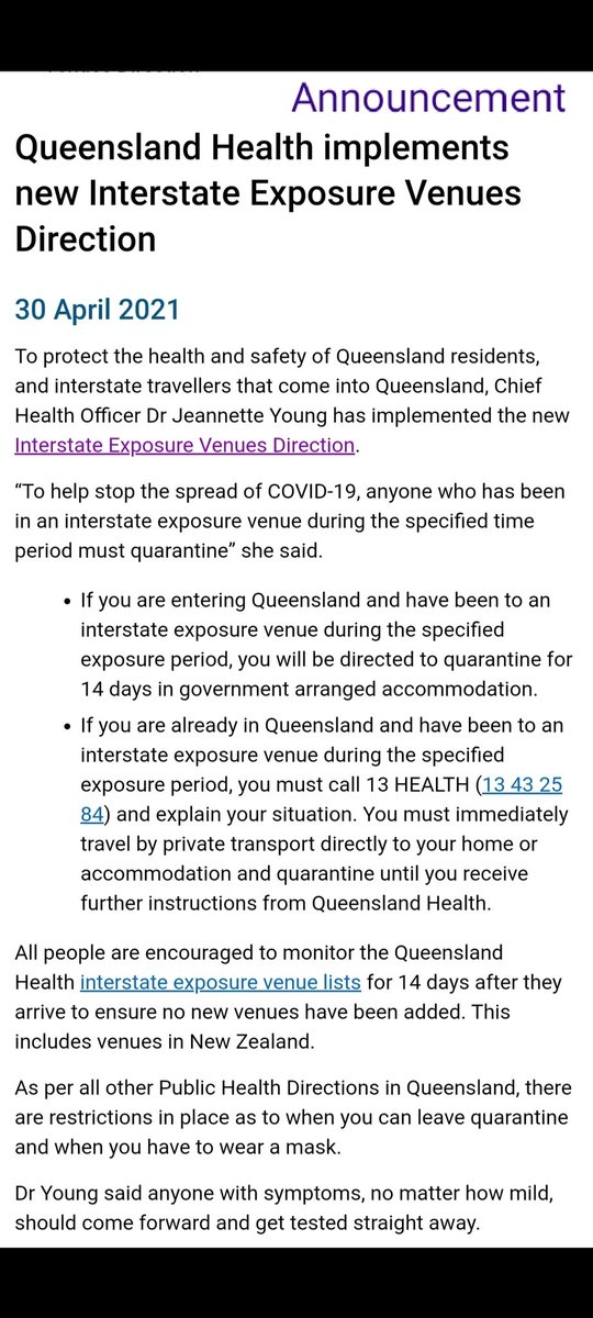 emdash47423240's tweet photo. @melmolsher @samanthamaiden @newscomauHQ It was her rule in the first place, FYI...
#qldpol #auspol #qldborder https://t.co/r0KKlhSdhO