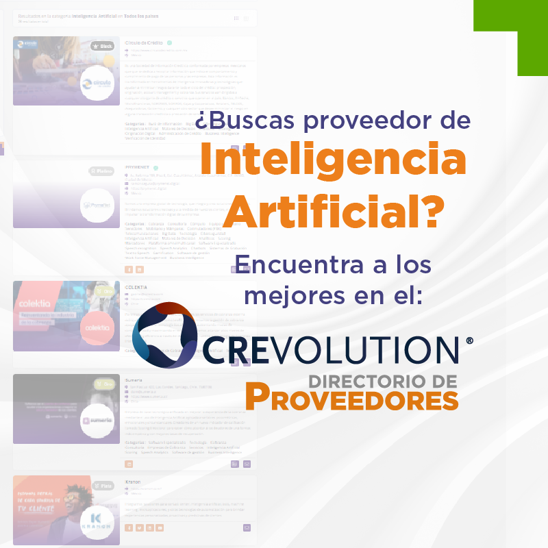 crevolutionmx's tweet image. ¿Quieres optimizar y automatizar la #gestión de tus operaciones de #cobranza ? 🤓
✅Minimizando riesgos
✅Maximizando el recupero
✅Automatizaciones Predictivas 

Te conectamos con los mejores de la industria: bit.ly/directorioprov…