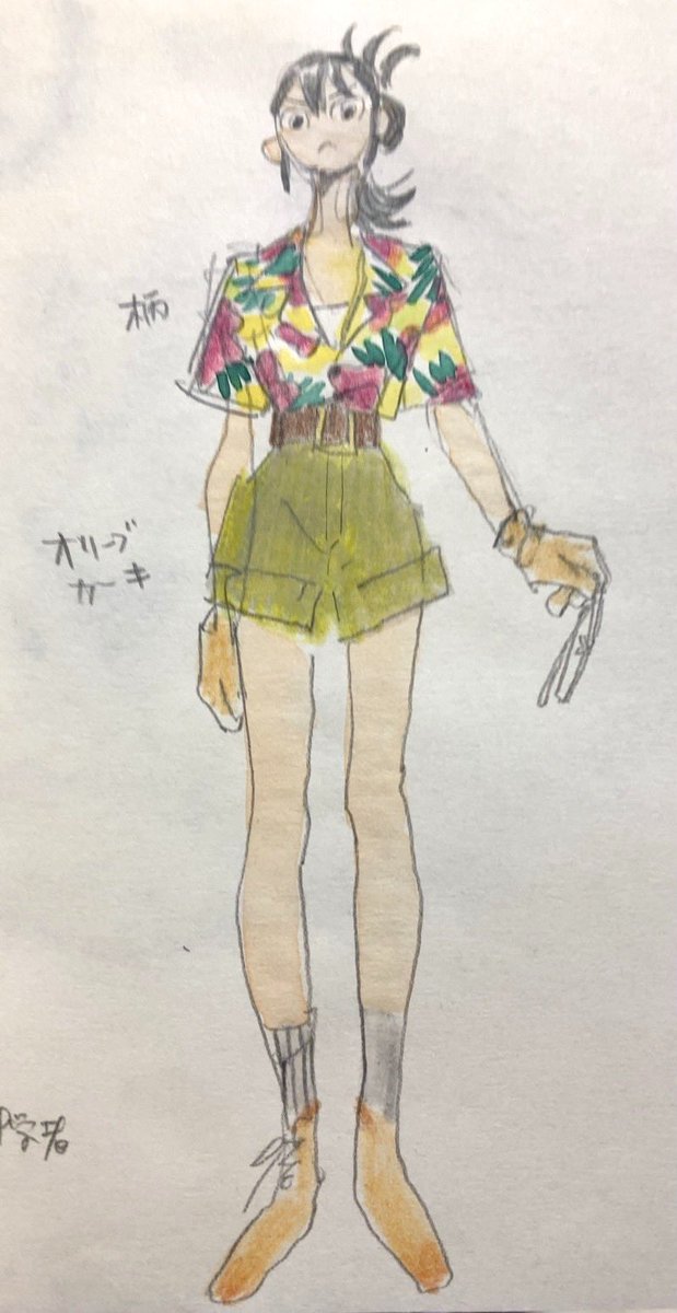 たしぎ編 ボツ案

夏に出る号だったらアロハシャツになってたかも説あり 