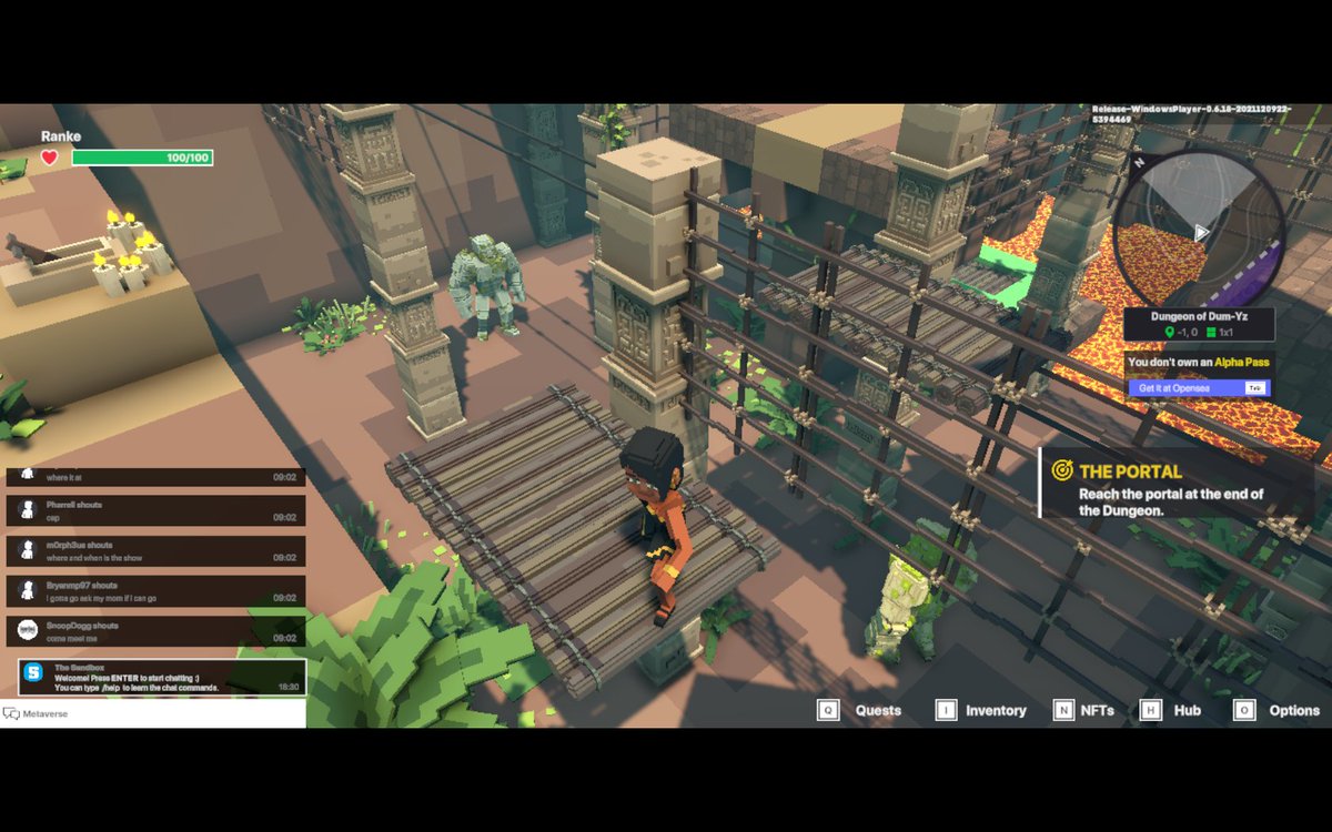 ranke_o's tweet photo. @TheSandboxGame 3 golems https://t.co/fqbWfnR578