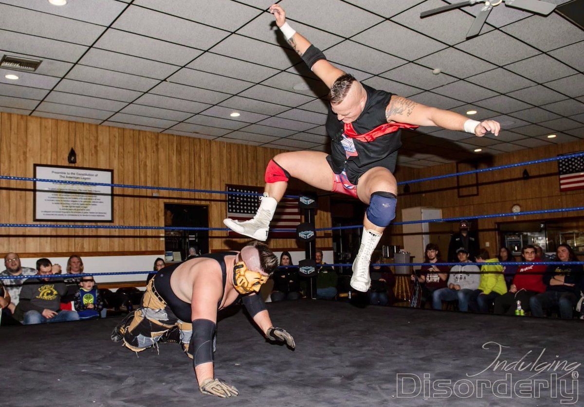 KodaJacobs_'s tweet photo. Might start becoming a stomp-guy now, idk.

📸: @RogueTalon / @RiverCityCW https://t.co/E8JmaCrOl1