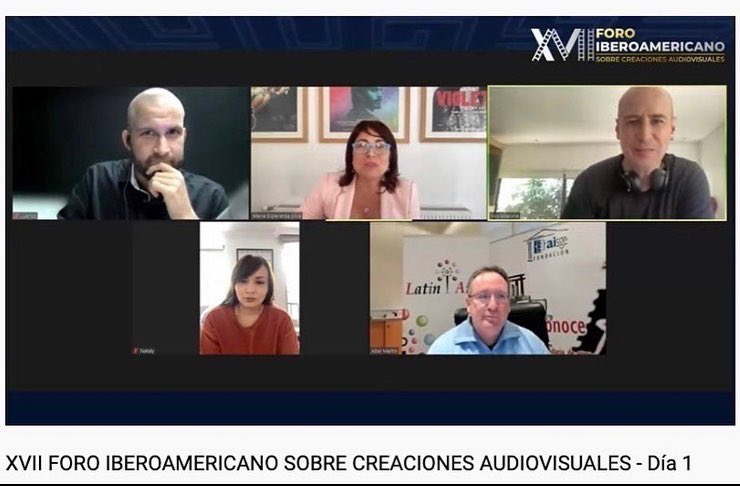 Inició el Foro Latin Artis 2021

Se está realizando de manera virtual a través del canal de YouTube de <a href="/somoslatinartis/">Latin Artis</a> 

Hoy participaron como panelistas <a href="/AnaAlejandraTV/">Ana A. Carrizo</a> y nuestro presidente <a href="/JuanxoV/">Juanxo Villaverde C.</a> 

Este miércoles el 2do día inicia desde las 11 am 

#ForoLatinArtis2021