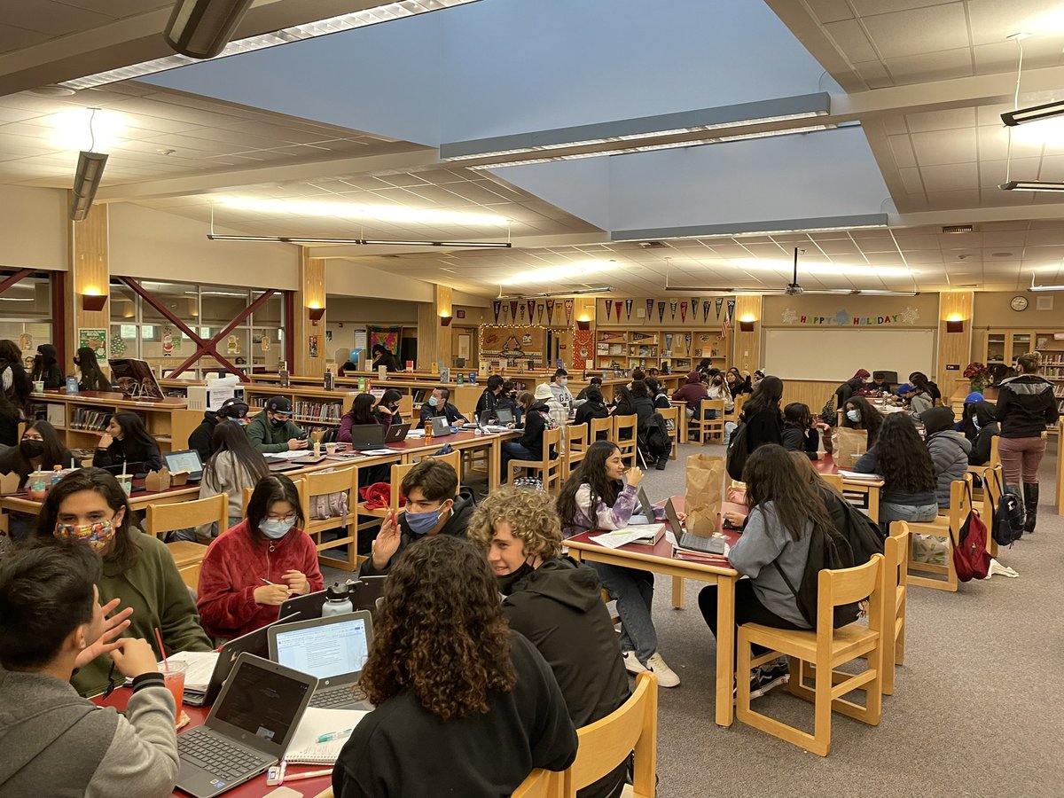 COCO CRAM @gofairfieldhigh !!! The library is rocking! Go Falcons! @FairfieldSuisun