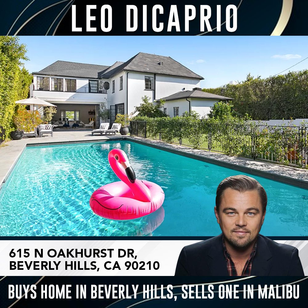 LowellVanderblt's tweet photo. #CelebrityRealEstate
#LeoDiCaprio Buys Home in Beverly Hills, Sells One in Malibu

3 bedroom suites including a large master with a cathedral ceiling, a spacious  master bath, and a lounge with a balcony over looking the pool and rear yard. https://t.co/T7HWGFyZ6f