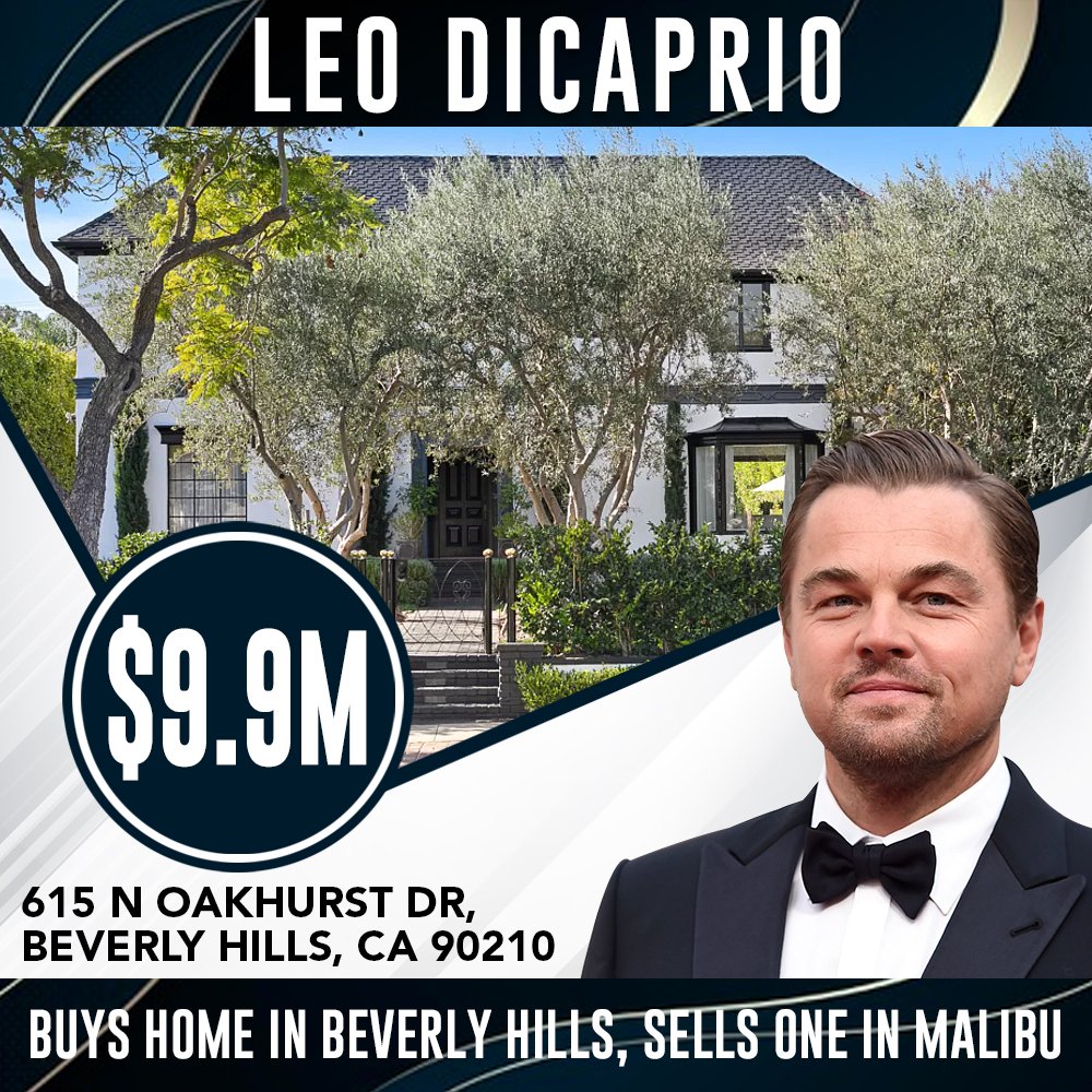 LowellVanderblt's tweet photo. #CelebrityRealEstate
#LeoDiCaprio Buys Home in Beverly Hills, Sells One in Malibu

3 bedroom suites including a large master with a cathedral ceiling, a spacious  master bath, and a lounge with a balcony over looking the pool and rear yard. https://t.co/T7HWGFyZ6f