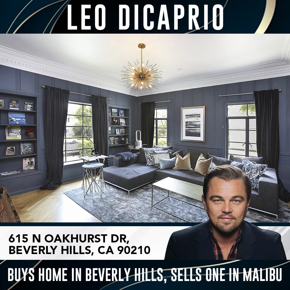 LowellVanderblt's tweet photo. #CelebrityRealEstate
#LeoDiCaprio Buys Home in Beverly Hills, Sells One in Malibu

3 bedroom suites including a large master with a cathedral ceiling, a spacious  master bath, and a lounge with a balcony over looking the pool and rear yard. https://t.co/T7HWGFyZ6f