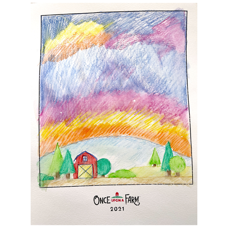onceuponafarm's tweet photo. Our team had a blast channeling our inner children during our holiday Zoom party, and we want to share the fun with you and your family. ❤️
Swipe to see some of our team's creations & head to our link in bio to print out your own #OnceUponAFarm holiday coloring page! 🎨