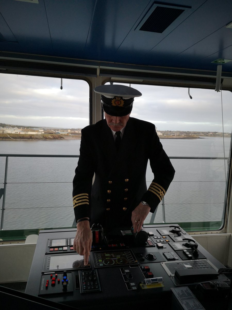 murdomaclean's tweet photo. Wish you a happy Happy retirement captain Ronnie nicolson @calmacferries @jagraas @IsleofRaasay @syharbour @ullapoolharbour https://t.co/a905phQBZF