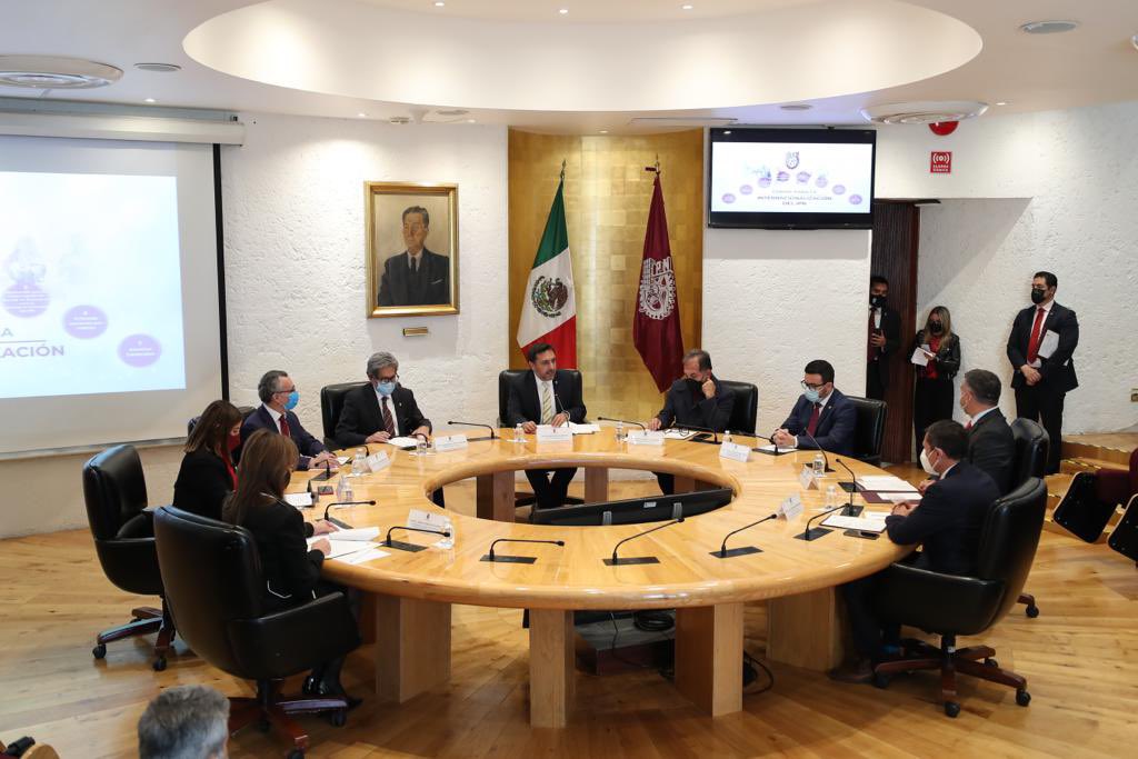 ArturoReyesS_'s tweet photo. Hoy hemos dado un paso muy importante en el IPN, con la instalación del Comité para la Internacionalización, como un mecanismo de la Alta Dirección para el impulso de la gestión, que conduzca a su posicionamiento en nuevas plataformas globales de educación, ciencia e innovación https://t.co/RMaPkeIWXh