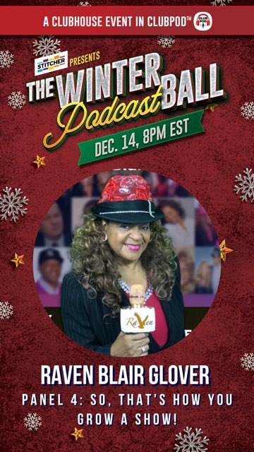 talkshowmaven's tweet image. Join us tonight @ 8EST in Clubhouse for the big event