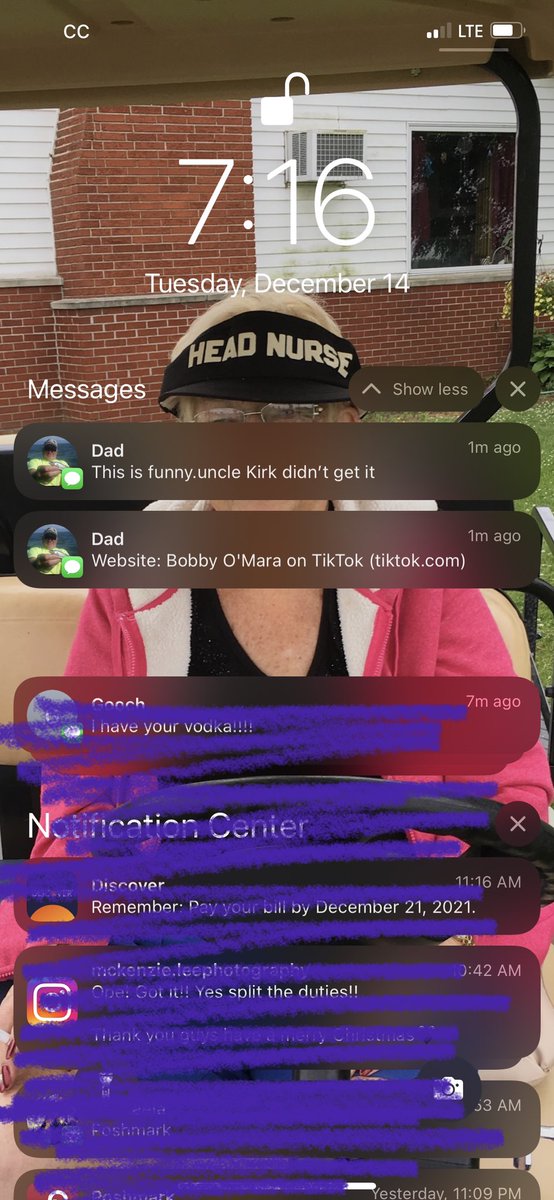 15m_ingram's tweet photo. well people, I hate to break it to ya, but hell is about to freeze over. My dad is on tiktok😂 https://t.co/FNx4C7WZFs