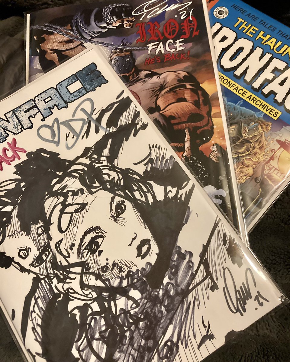 Got a couple packages today! Thanks <a href="/SourKoolaidShow/">Dan the Paul</a> <a href="/IronfaceStudios/">Ironface Studios</a> #IRONFACE