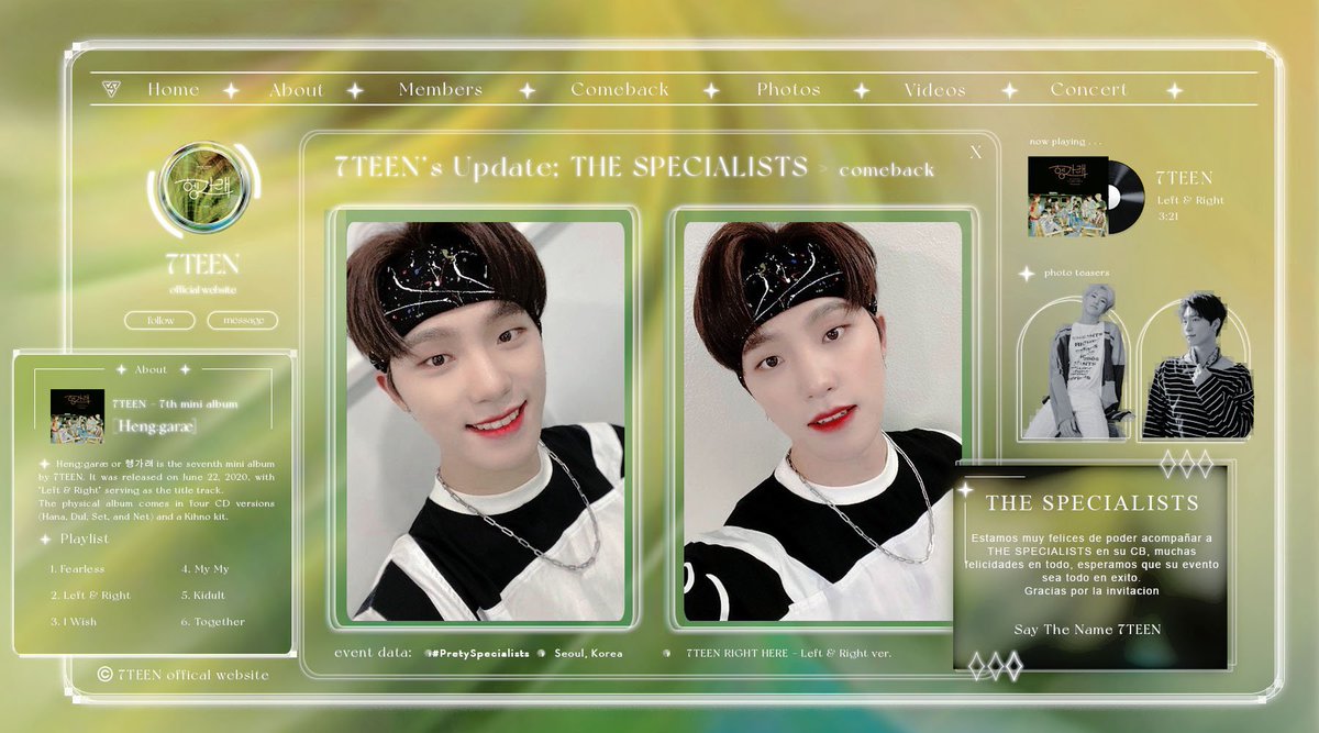 7TEENSN's tweet photo. 𝗦𝗔𝗬 𝗧𝗛𝗘 𝗡𝗔𝗠𝗘  𝟟𝕋𝔼𝔼ℕ ✦ 𝗱𝗶𝗮𝗺𝗼𝗻𝗱𝘀 𝗮𝘁  📸⨾ #SPECIALISTS𝐋ove𝕃etter

Nuestro bebé Midoro se nos fue al VB de los guapos @specialistwt. Muchas felicidades, nenes. Suerte en todo. ¿Sale beso de 26? https://t.co/8mKEHFebV0