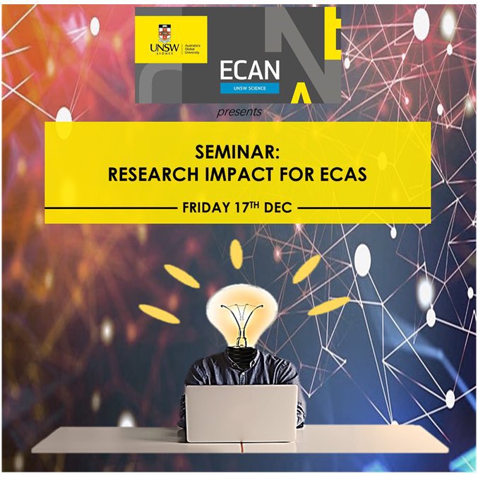 UNSWscienceECAN's tweet photo. Early careers, tomorrow is the day!
Don’t miss this amazing opportunity!

https://t.co/DWKVYZMmEJ

@unsw_ecan @UNSW https://t.co/nJgqtdIr9n