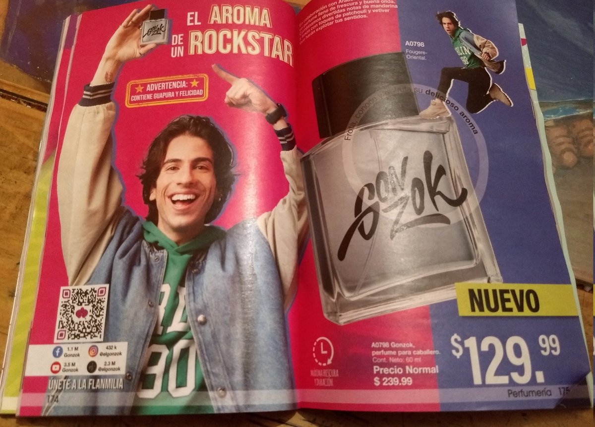 ByTunic05's tweet photo. @ElGonzok no se como llego un catalogo de arabela a mi mesa, pero espero todavia haya existencias para pedir tu perfume 🤞🏼🤞🏼🤞🏼 https://t.co/ApoXeQl2bF