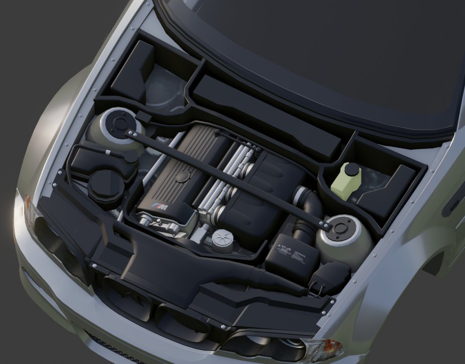 Current project
2002 BMW E46 M3 (Cabriolet coming later on)
Made entirely in #Blender3d 
This will be one of my last projects for a while