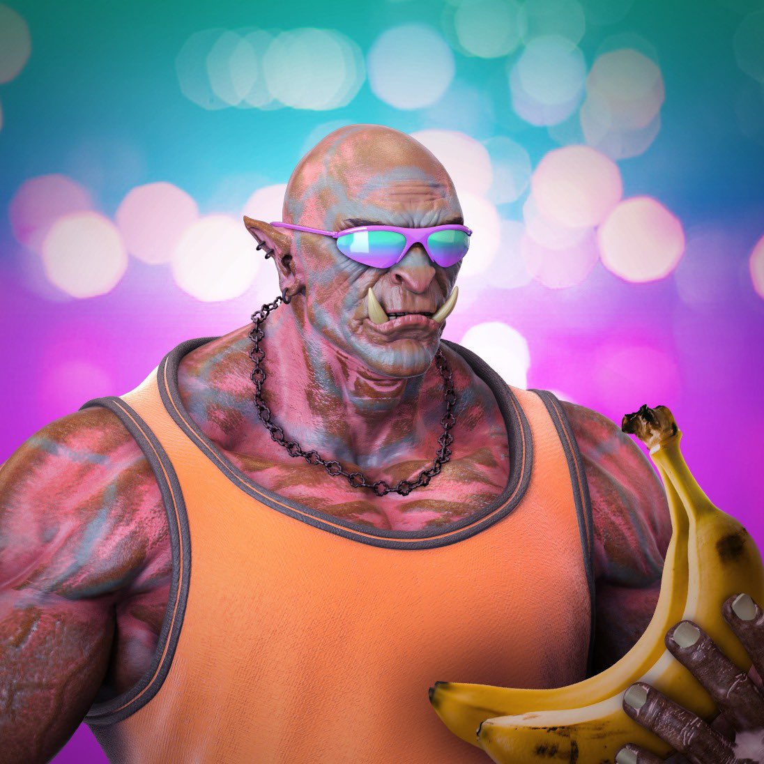 JinjoSolami's tweet image. Got this @Mighty_Orc  from Minting !! dont know if it's good or not but looks cool !!