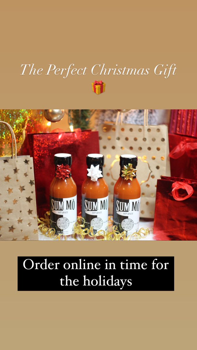 summohotsauce's tweet photo. Order the perfect Christmas gift online before the holidays! https://t.co/chSa7EyKvf https://t.co/g2SlwXIIJ7