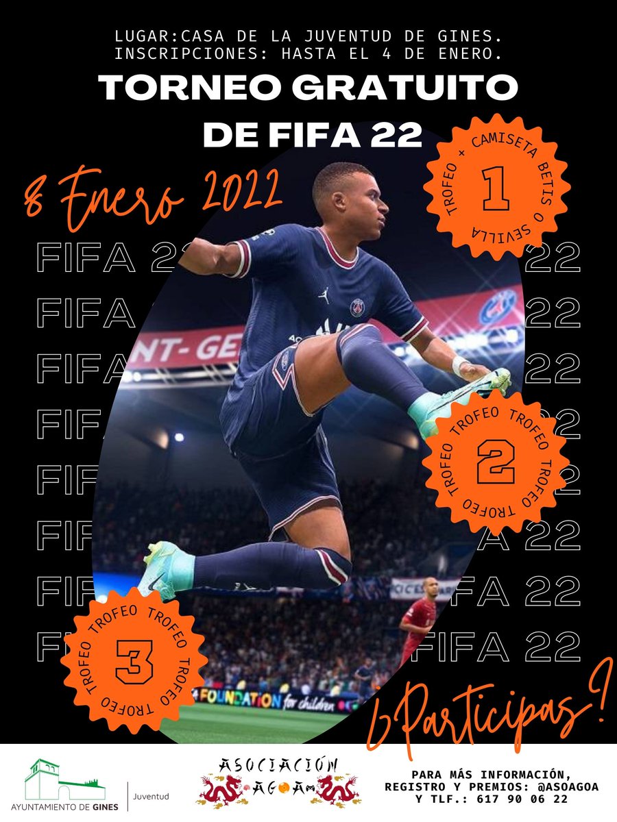 AsoAGOA's tweet photo. Navidad 2021: segunda campaña benéfica.

¡Con tu donación de 1€ tendrás acceso a Sorteos y Torneos Online con premio!

https://t.co/nCvttU75eq

-------------------------

Torneo Gratuito #FIFA22 (PS4).

8 de enero (Casa de la Juventud de Gines).

https://t.co/VOnEQ95CQj https://t.co/05b4R2jbKd