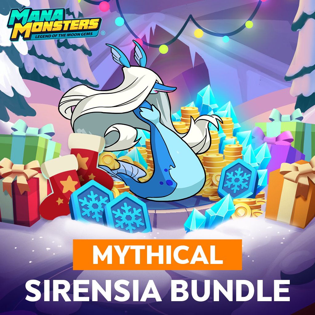 🎄 Not sure what you want for Christmas? How about a Mythical Sirensia Bundle! 🎄

Available for 5 days - get it before it disappears! 

#games #mobilegames #gamedev #monsters