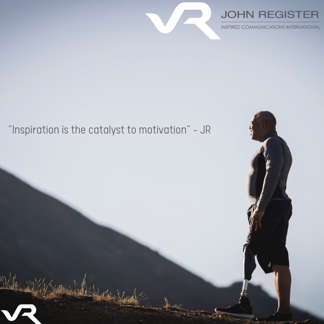 JFRegister's tweet photo. โInspiration is the catalyst to motivationโ - JR
#JohnRegister #Paralympian #HurdleAdversity #AmputateFear #NewNormalMindset #GoForthAndInspire #Veteran https://t.co/fiintxoZMx