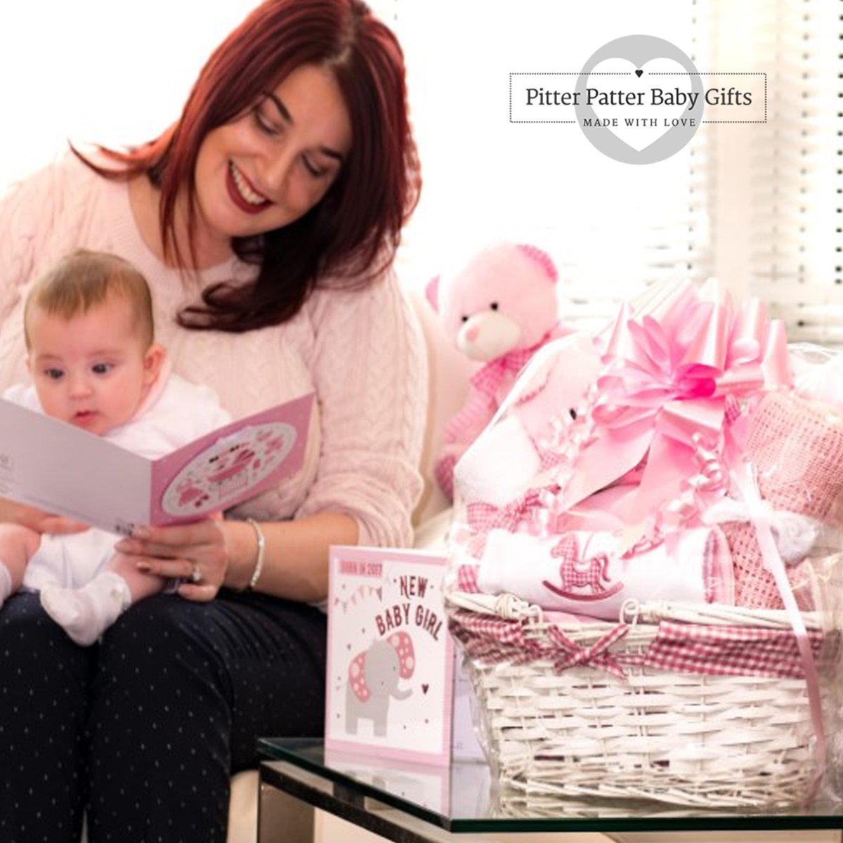A baby hamper can make a wonderful new baby gift and a thoughtful gift for a new mum. Suitable for all budgets, our baby hampers are the perfect maternity leave or corporate baby gift. Purchase your perfect baby present at pitterpatterbabygifts.co.uk