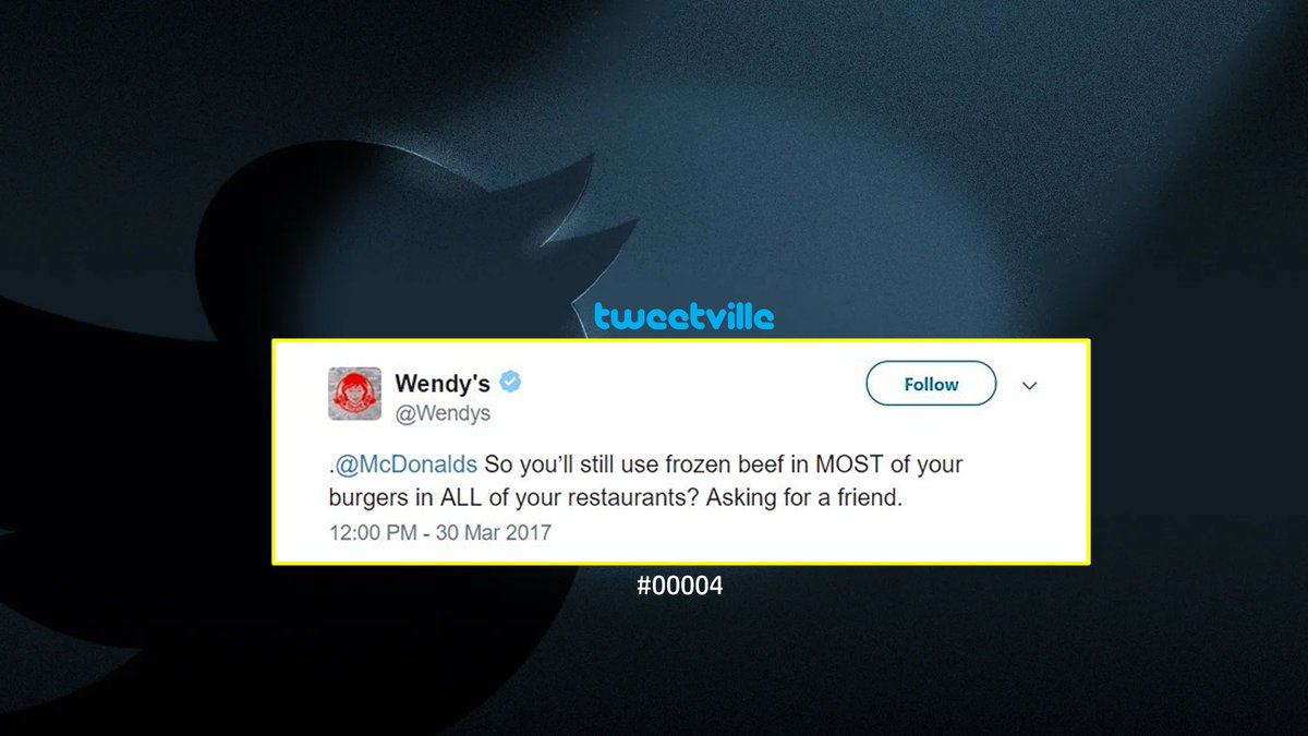 nftfreaks's tweet photo. #00004 Got Beef? 

The popular brand has been notorious for shading other competitors with the most notable being a direct competitor in their market. This message is still available on the platform as of mint date.

Current Bid: .10 by @EricJohnArt 

https://t.co/7pWOQkjdls https://t.co/HabMVsm2pe