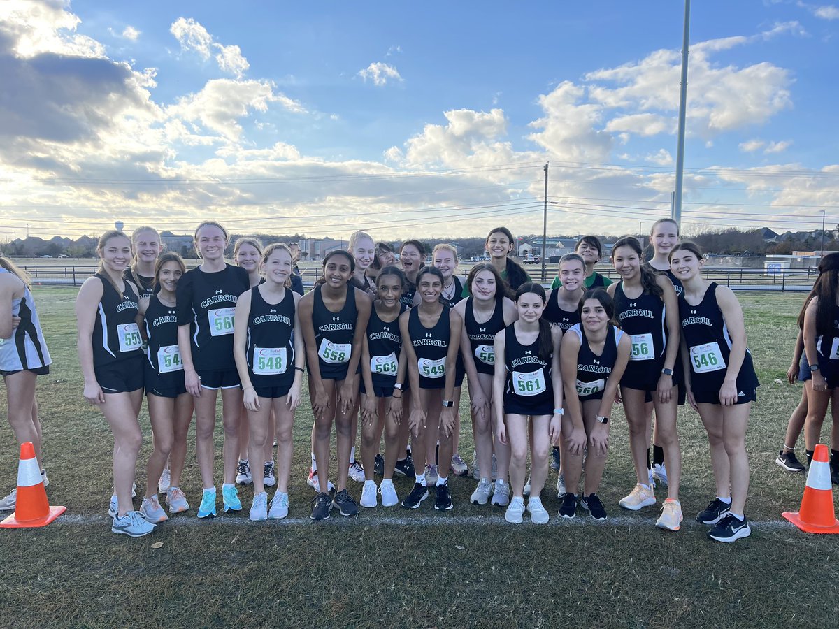 Coach_SRogers's tweet photo. Great end to the Cross Country season! So proud of the hard work and dedication these @CMSGirlsAthl athletes put in💗 https://t.co/7RLlSsEOFb