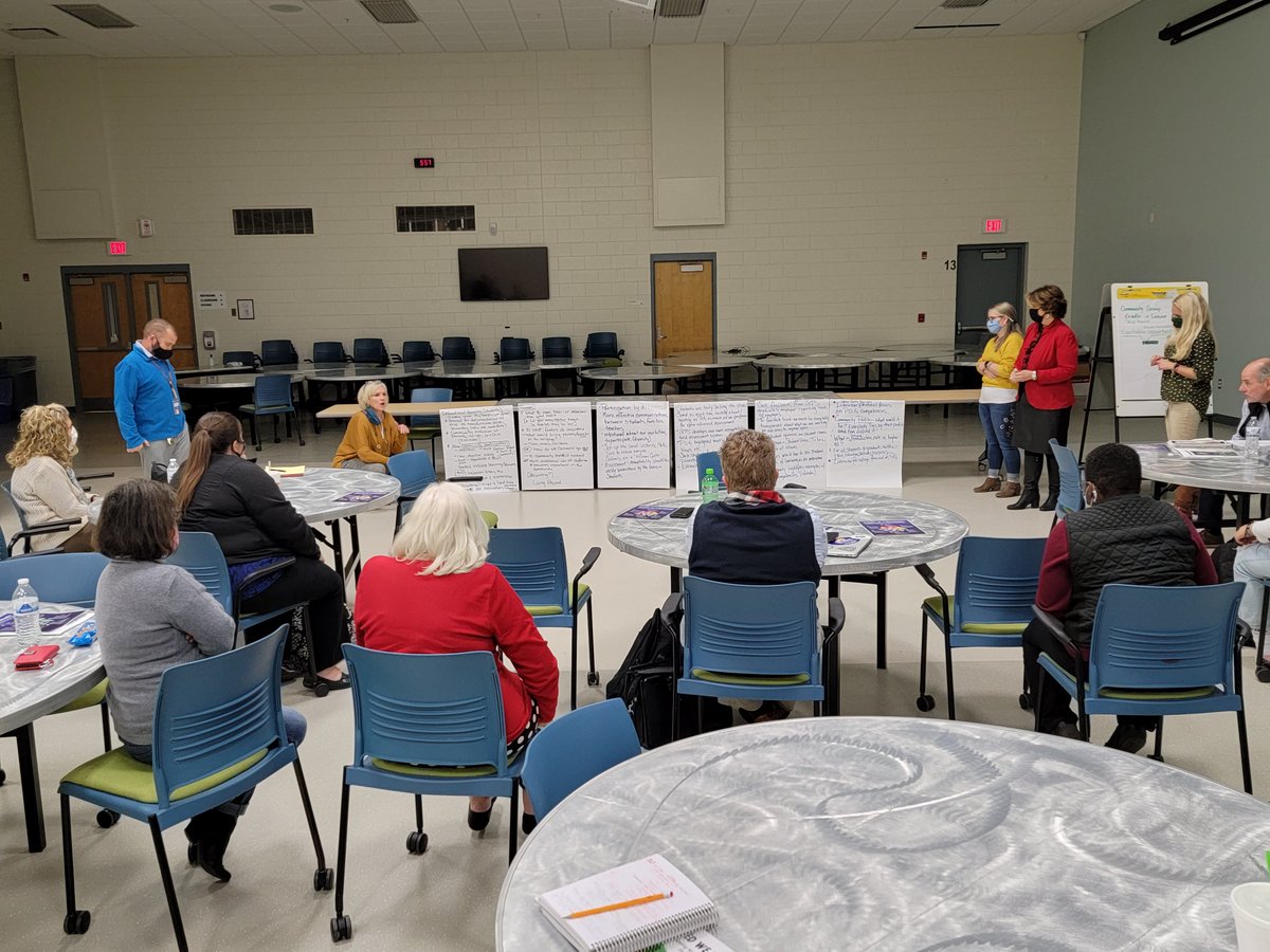 sarahlynnsnipes's tweet photo. What an incredible experience to witness the #SCL3 coalition's ideation session tonight. Inclusivity, co-creation, empathy, and reciprocity in action right here in KY within our L3 communities. @UnitedWeLearnKY @KyDeptofEd @shelbycountysch @SallyWSugg @DugleSusan https://t.co/TPpVoNBKSf
