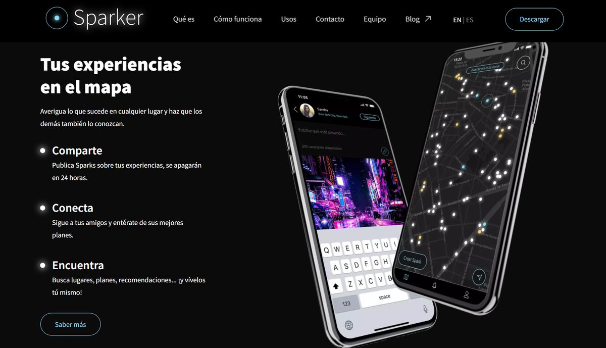 eleonorestevez's tweet photo. Anda, ¡en León! ✨✨ Nace  #Sparker, una nueva red social basada en la geolocalización https://t.co/WtQE6fKCnx de @UribeX para @ileoncom #leonesp https://t.co/FIqvOSKTSC