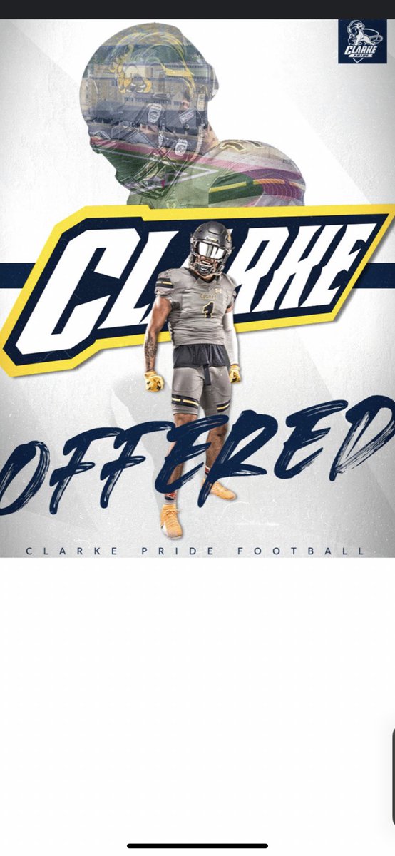 XavierS37817574's tweet image. After a great conversation with @CoachMRegalado I am proud to say I have received my second offer💯🔥@ClarkePrideFB