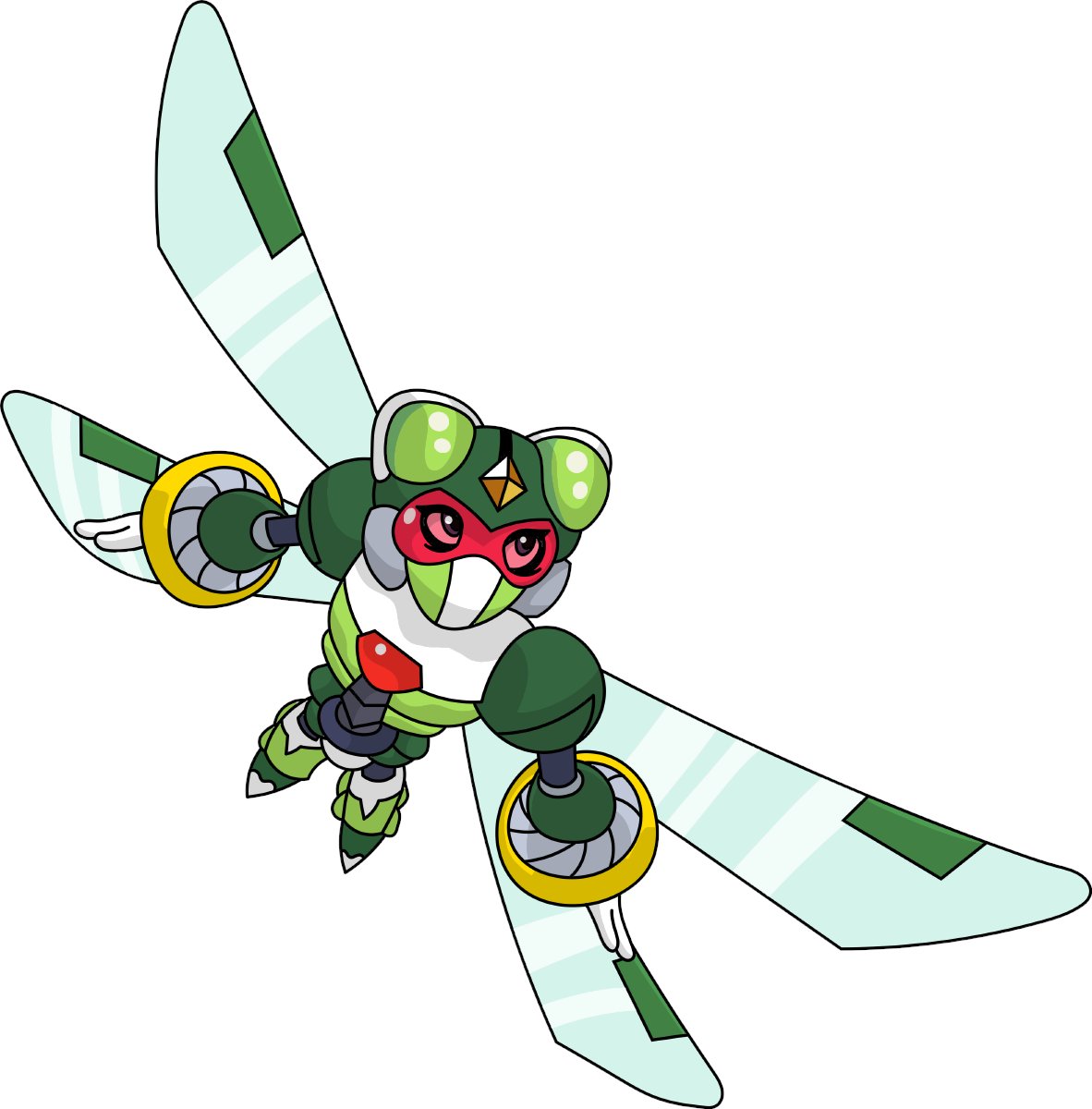 One of the Nightmare Investigators from Mega Man X6 (who are