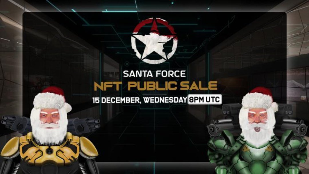 Luv_Shebbi's tweet photo. @ivanshopov9103 @santaforcenft  
Join first ever Crypto Christmas on Blockchain. Whitelist on official website https://t.co/w1YQIQMWbk Limited Seats. Minting in 1 day. 🔥🔥 https://t.co/65bY82qA9K