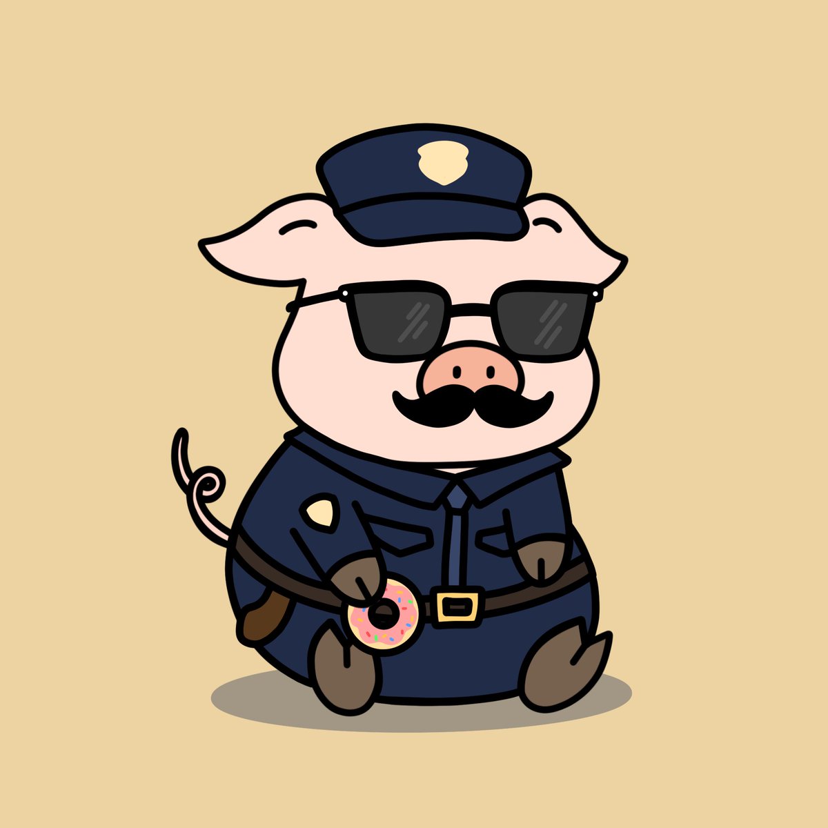 5/400 - Sgt. Sow - In 2018, Sgt. Sow discovered the body of Captain Oneil in a ditch outside of an illegal bacon manufacturer. Since then Sgt. Sow has devoted himself to ending the Bacon trade once and for all. Dedicating his life’s work to keeping all pigs safe, Sow is a legend.