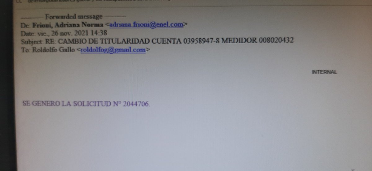 Rodolfogallo18's tweet photo. @OficialEdesur @OficialEdesur me saco el medidor registro en su sistema que esta activo me hacen reclamo por falta de suministro la cuadrilla no viene por no tener medidor lindo loop. DEVUELVAN EL MEDIDOR Y SERVICIO @BAconsumidor @eltreceoficial @CronicaTV @todonoticias 
Cliente 4964340 https://t.co/8WHPinnNBL