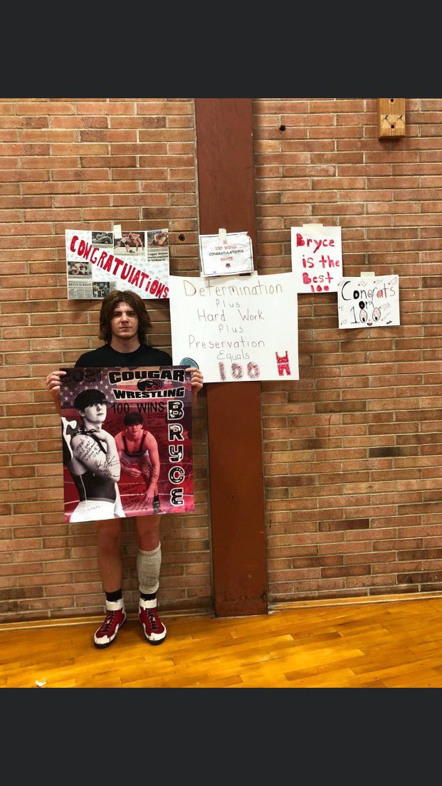 HASD Sports Medicine (@hasdsportsmed) on Twitter photo Congrats <a href="/BryceMolinaro/">Bryce Molinaro</a> on your 100th career win this past weekend. #CougarPride <a href="/LVHN/">Lehigh Valley Health Network</a>Sports @LVHN #LVHNAthlete Congrats <a href="/BryceMolinaro/">Bryce Molinaro</a> on your 100th career win this past weekend. #CougarPride <a href="/LVHN/">Lehigh Valley Health Network</a>Sports @LVHN #LVHNAthlete