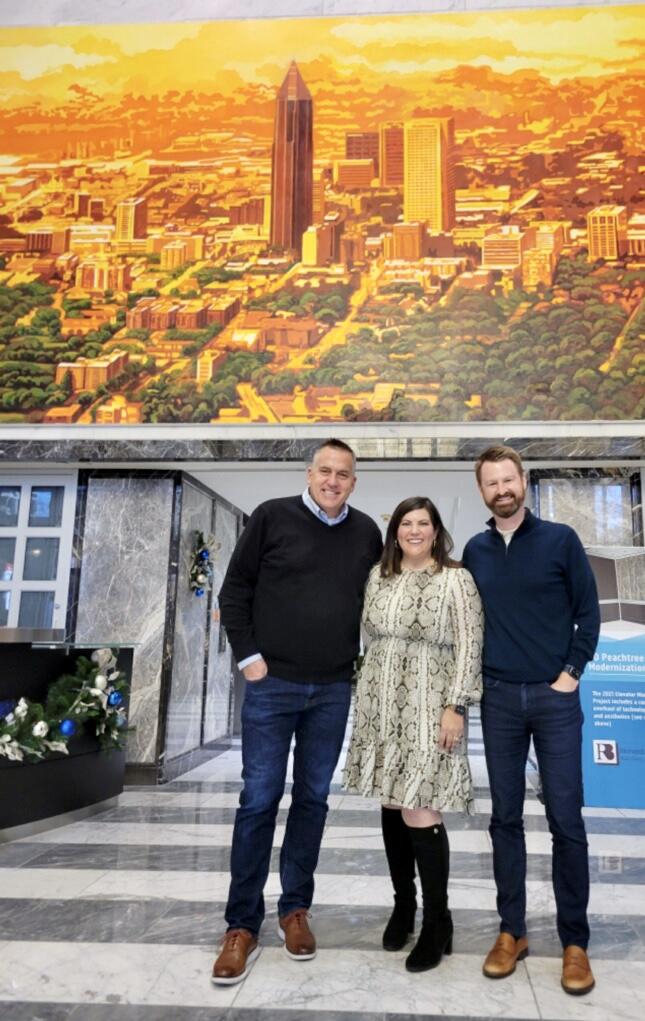 ISArboriculture's tweet photo. Dan Lambe and Dan Morrow from Arbor Day Foundation stopped by ISA Headquarters in Atlanta today to meet with Caitlyn Pollihan to discuss partnerships. https://t.co/drRQnllSCq