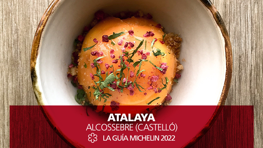 Nuevo 1 #EstrellasMichelin #GuiaMICHELIN2022: <a href="/AtalayaRest/">Atalaya restaurante</a>, Alcossebre.
Alejandra Herrador y Emanuel Carlucci brindan una cocina moderna que mira al Mediterráneo, con guiños a Asia, pero sin olvidarse de la tradición ni los arroces. 
#MICHELINSTAR22 #GUIAMICHELINESPT
