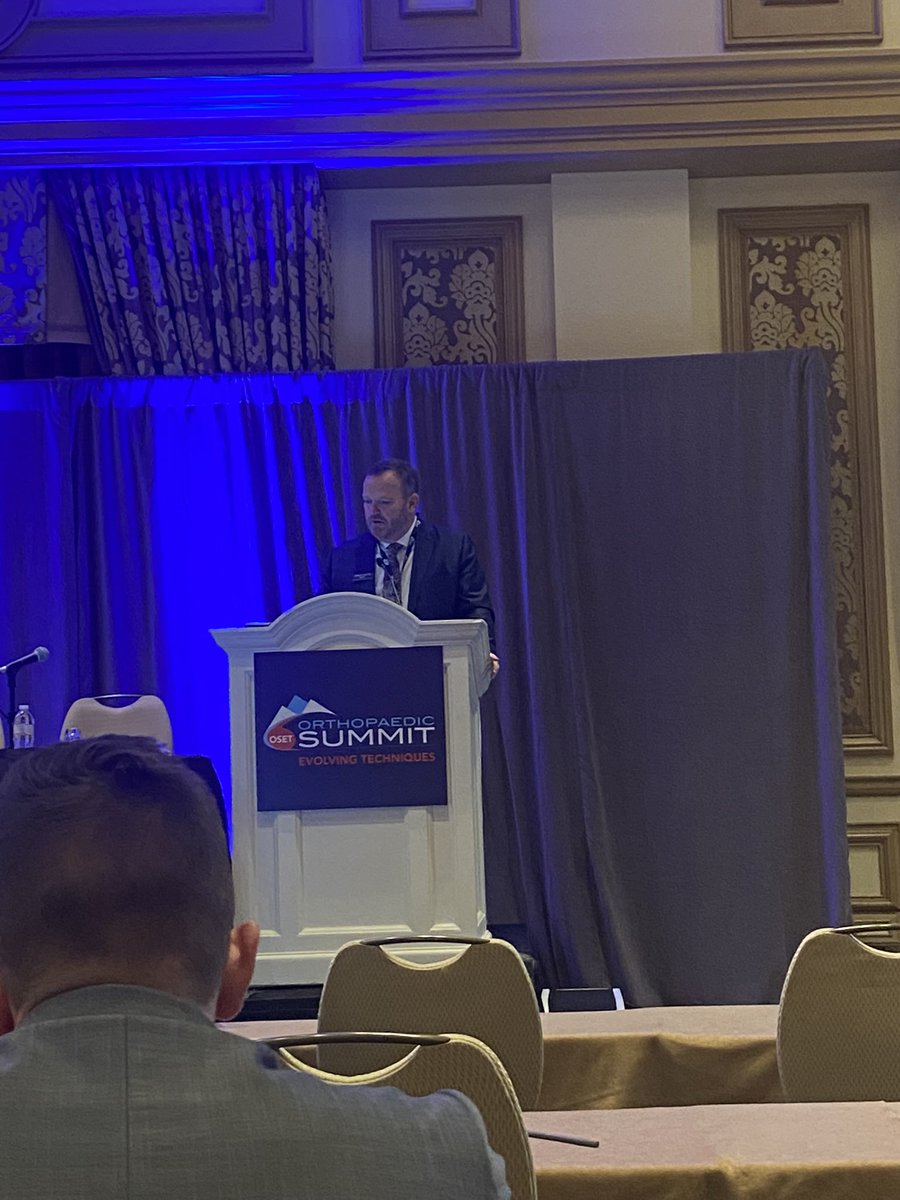 AndyWolffMD's tweet photo. Had a great time presenting at @OrthoSummit this year! https://t.co/YgOLVX0p9C