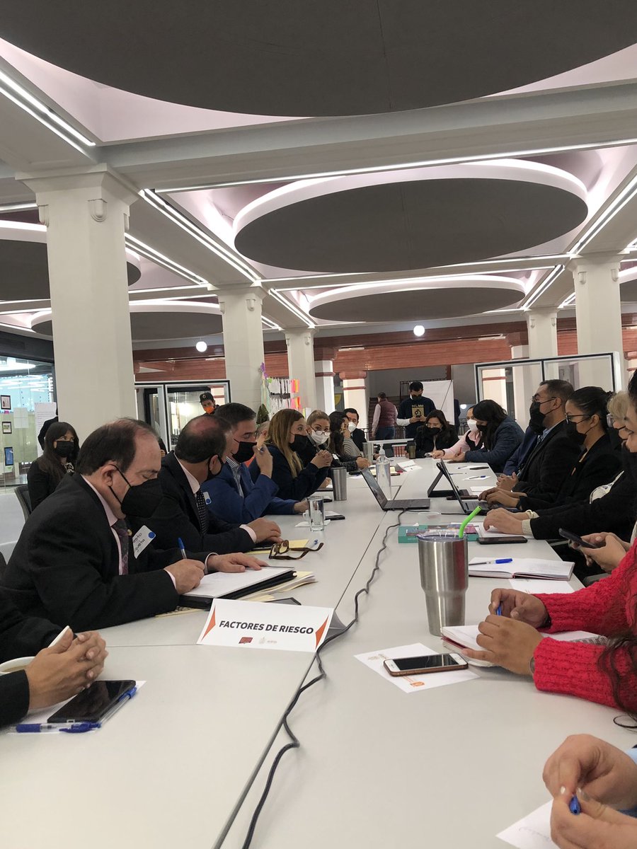 CCSPNL's tweet photo. Esta mañana nuestra Presidenta Ejecutiva, Dra. Ana María Esquivel, participó en las mesas de trabajo sobre #SeguridadCivil con miras a la construcción del Plan Estatal de Desarrollo 2022-2027, convocadas por la Secretaría de Participación Ciudadana de @nuevoleon. #ccspnl https://t.co/ZJaipSeGnh