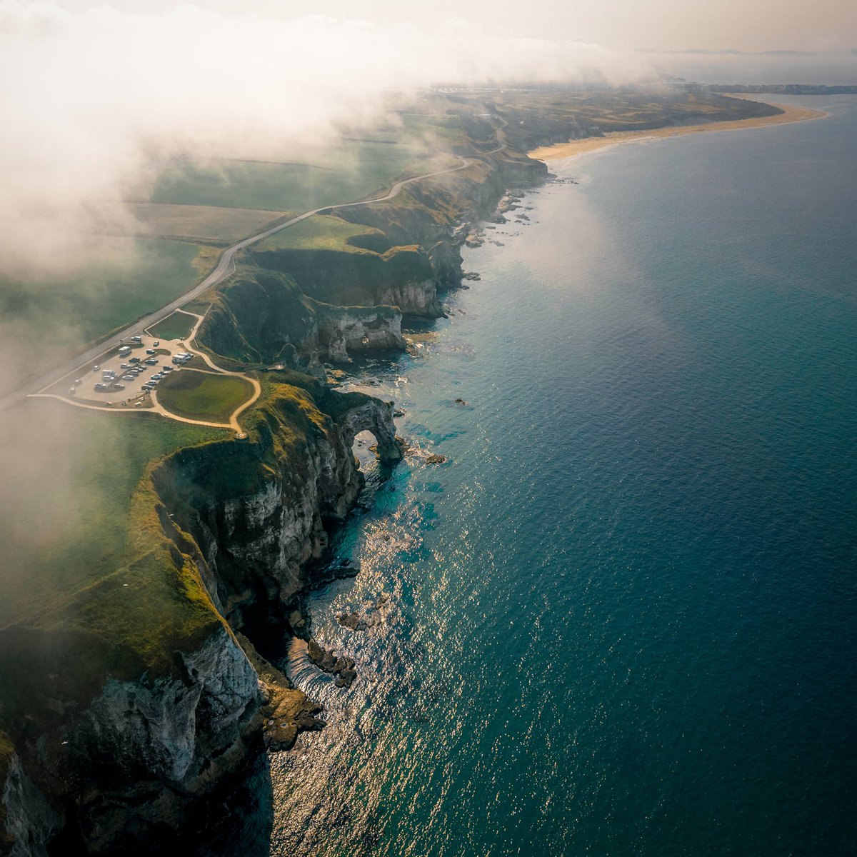 The shrouded coast

The white rocks before Whiterocks smothered in a blanket of sea mist. 

Will have to try harder to block the view of those new viewing platforms though!

#discoverNI #causewaycoastalroute #irish_daily #thefullirish_ #ig_ireland #ukshots #visitcauseway