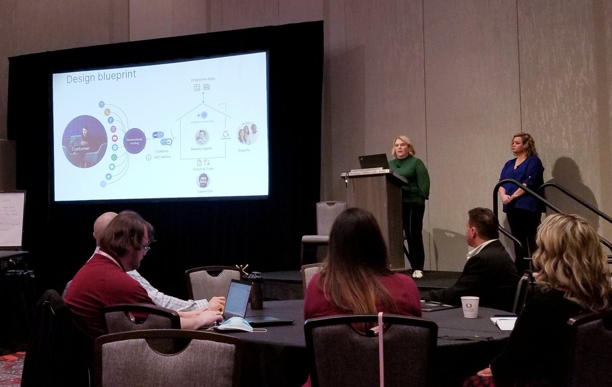 Fantastic design blueprint shared by <a href="/joannapalmer1/">Joanna Palmer</a> to future proof contact center  #ccwvegas <a href="/RingCentral/">RingCentral</a>