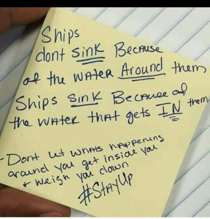 eileen94418263's tweet photo. #AMCAPES read this as many times as you have too,,until you #GetIt #UnderstandIt #AMCSTRONG #AMCNOTLEAVING  Dont let "water" get Into "YOUR" Ship! #AMCTOGETHER https://t.co/mqRUy62n7w