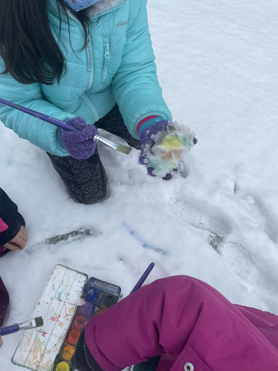 MsParbeeBrar's tweet photo. Let it Snow!!! Lets beautify the beauty  of the surprise snowfall ❄️ What do you notice?  @RoyalHeightsBC @Surrey_Schools #sd36learn https://t.co/XqJZpbK0Mu