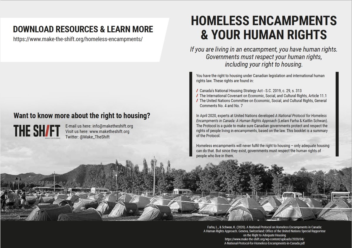 test Twitter Media - It’s finally here! This handout 📜tells you all about the rights of encampment residents in Canada & the laws that guarantee those rights. Share, repost, print & distribute – help us spread these far & wide! 

Encampment residents have rights, make sure they know what they are. https://t.co/jGx16sSaNw