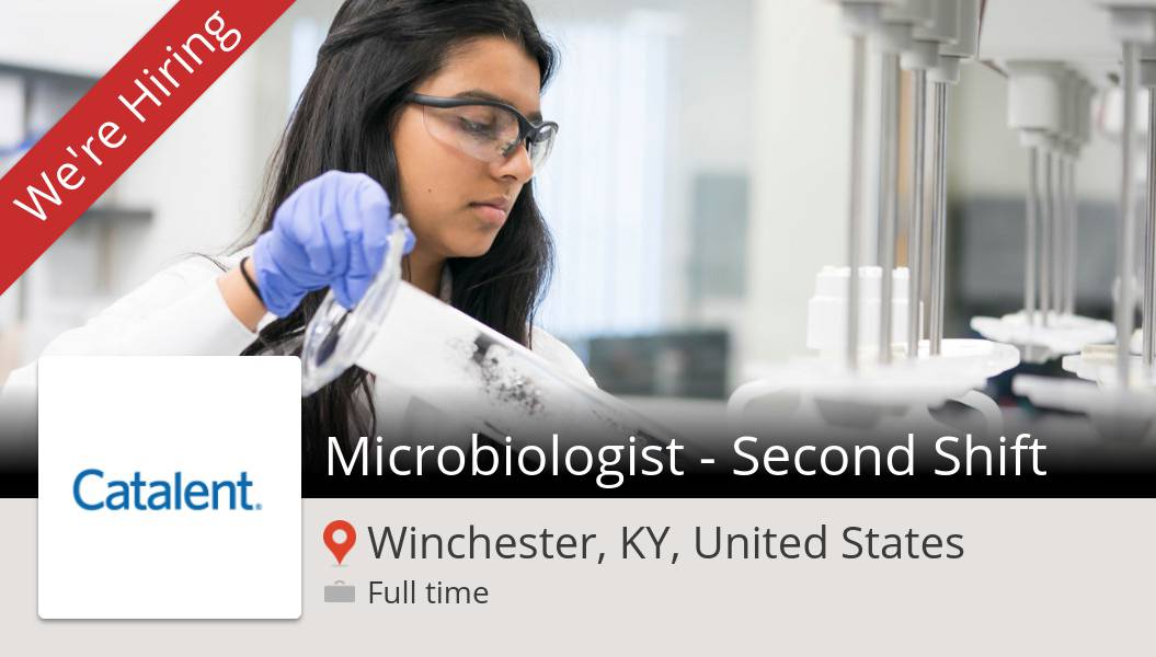 CatalentJobs's tweet photo. New #job opening at #Catalent in #Winchester! Microbiologist - Second #Shift https://t.co/916kloqZHv https://t.co/kS14Z7lrxC
